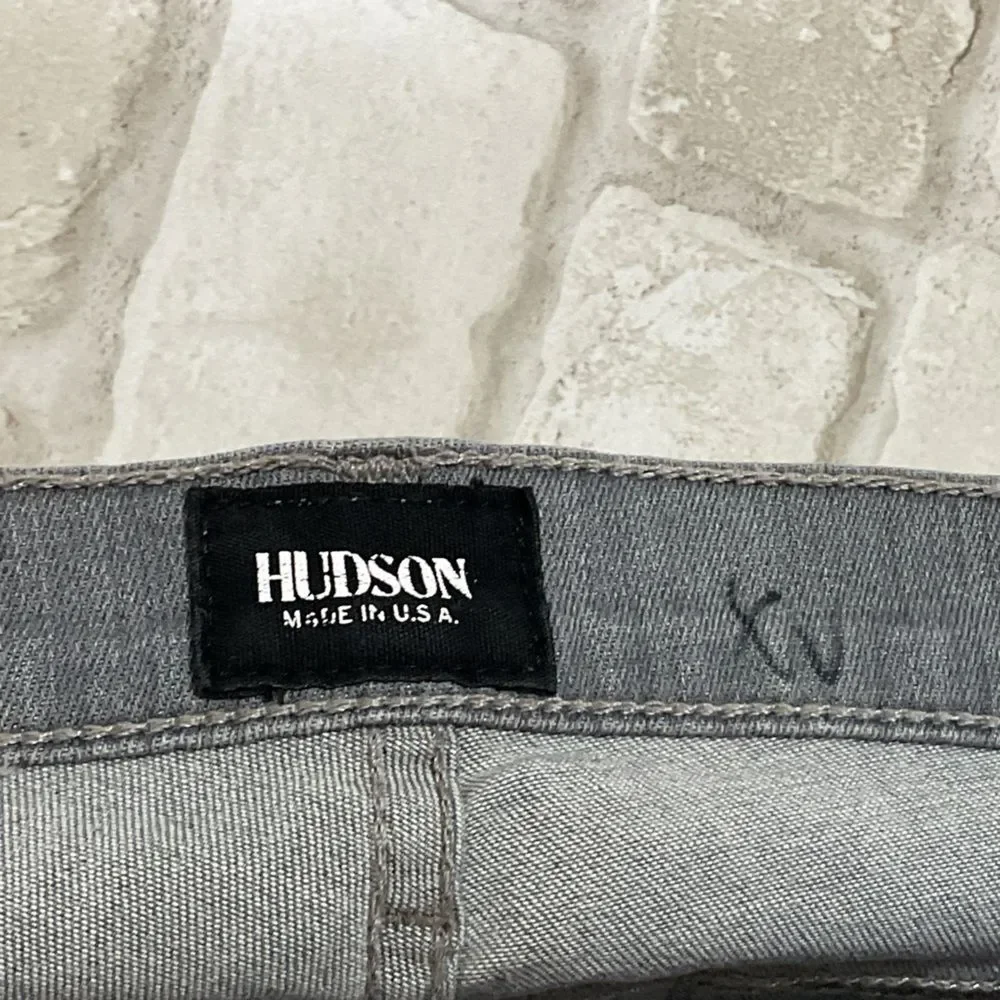 Hudson Spark Super Skinny Gray Jeans Size 30